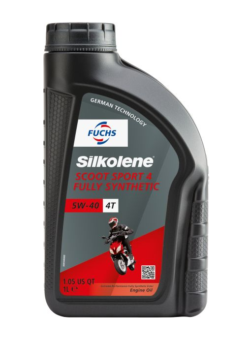 Масло FUCHS SILKOLENE SCOOT SPORT 4 5W40 1L